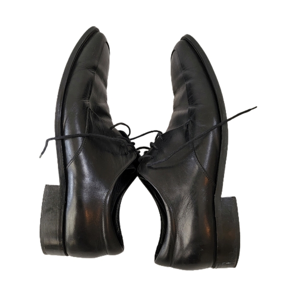 Pronto Uomo Moc Toe Black Leather Mens Size 13 - Picture 4 of 6